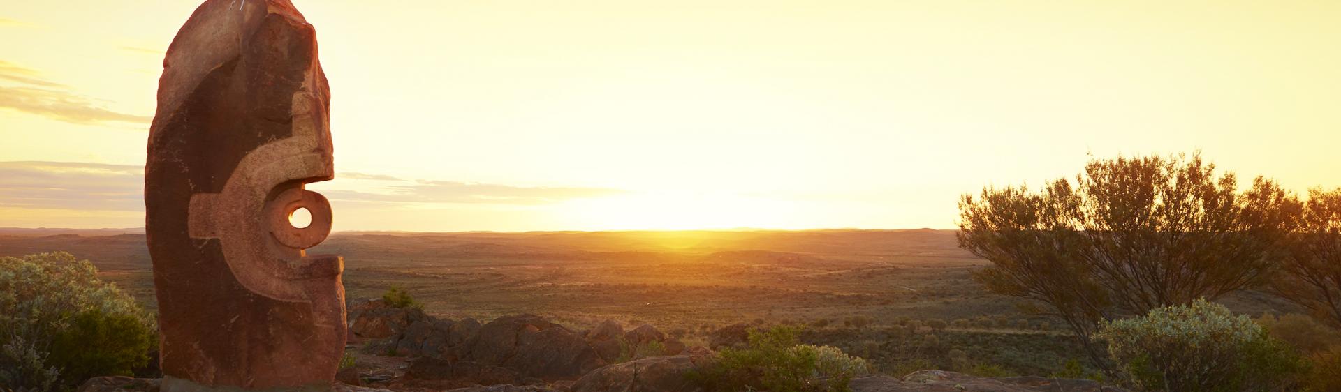 Broken Hill, im Hinterland